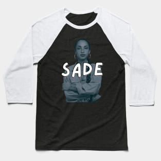 sade adu  art music 90s style retro vintage 80s Baseball T-Shirt